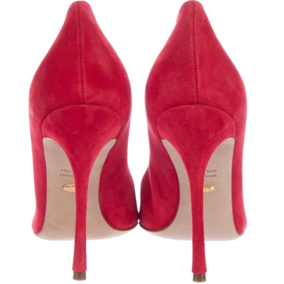 SOLD 🎈NWOT SERGIO ROSSI Suede Pumps - Picture 4 of 5